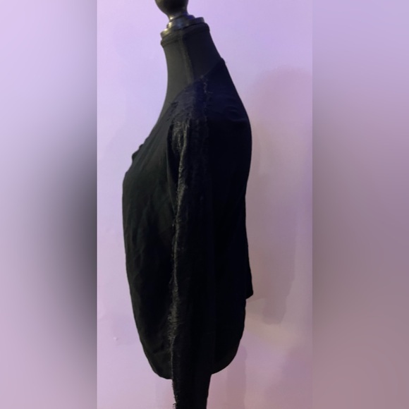 Long sleeved cardigan with lace sleeves size L - Picture 3 of 5